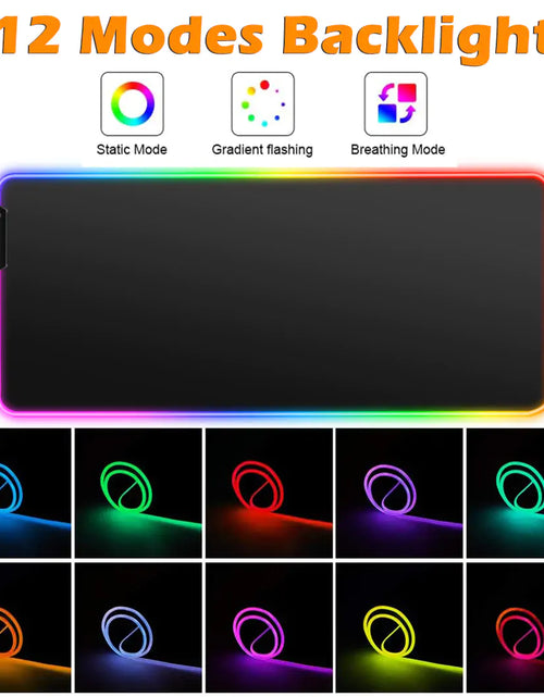 Load image into Gallery viewer, RGB Gaming Mousepad
